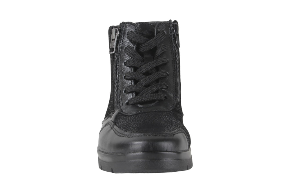 Enkellaarzen Zwart - Isabella Stretch Nero - 2510003-000