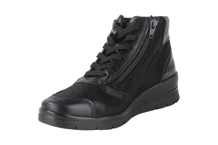 Enkellaarzen Zwart - Isabella Stretch Nero - 2510003-000