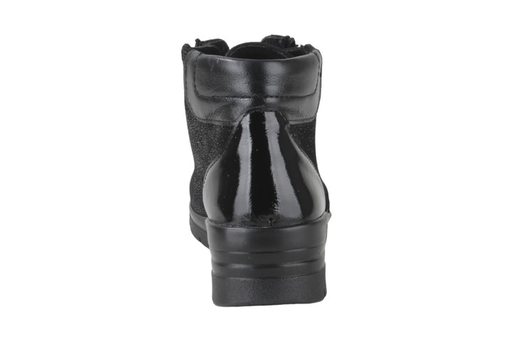 Enkellaarzen Zwart - Isabella Stretch Nero - 2510003-000