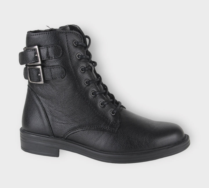 Ti Comos Veterboots Zwart - Justina Nero - 2510004-000