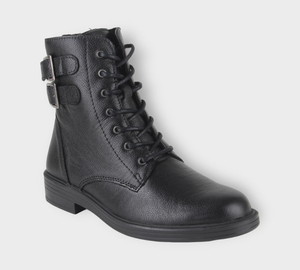 Ti Comos Veterboots Zwart - Justina Nero - 2510004-000