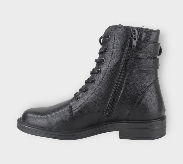 Ti Comos Veterboots Zwart - Justina Nero - 2510004-000