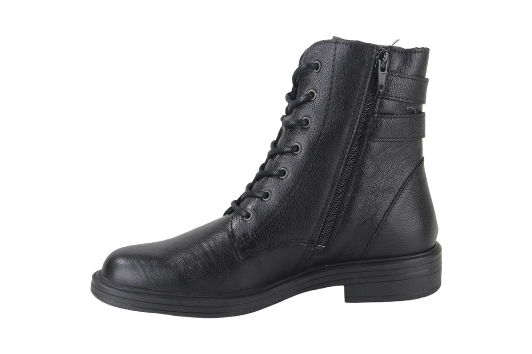 Enkellaarzen Zwart - Justina Nero - 2510004-000