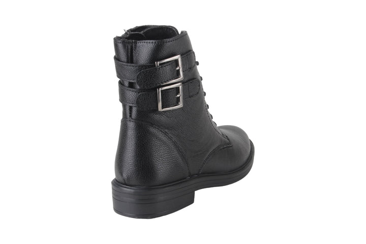 Enkellaarzen Zwart - Justina Nero - 2510004-000
