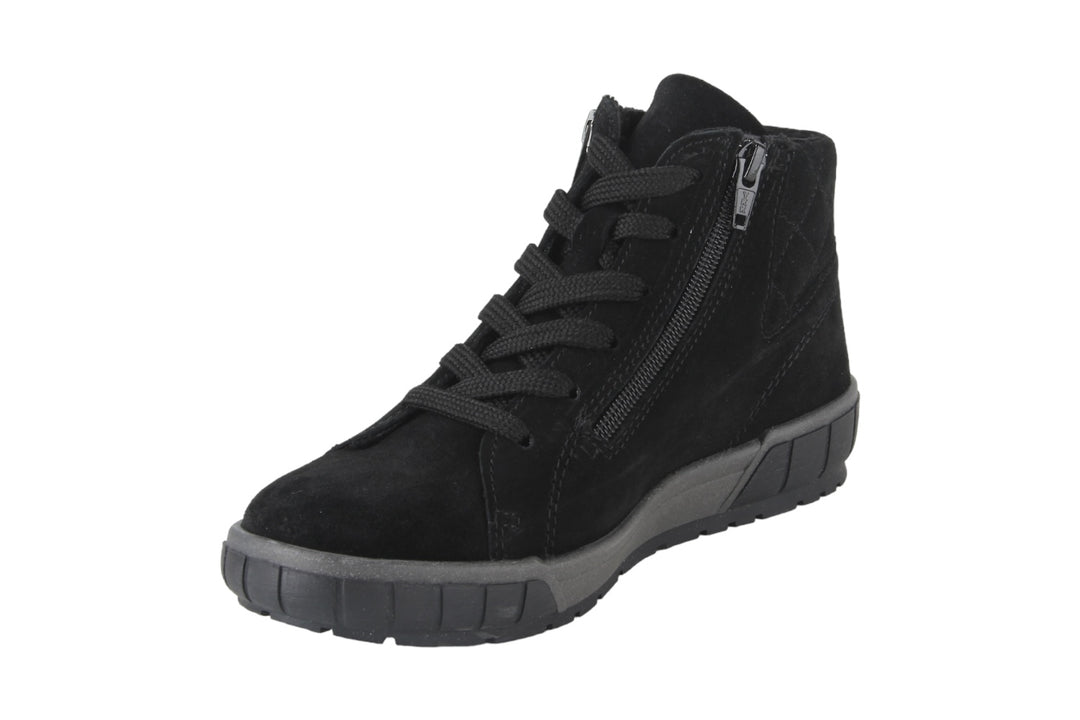 Enkellaarzen Zwart - Jacobella Nero - 2520005-003