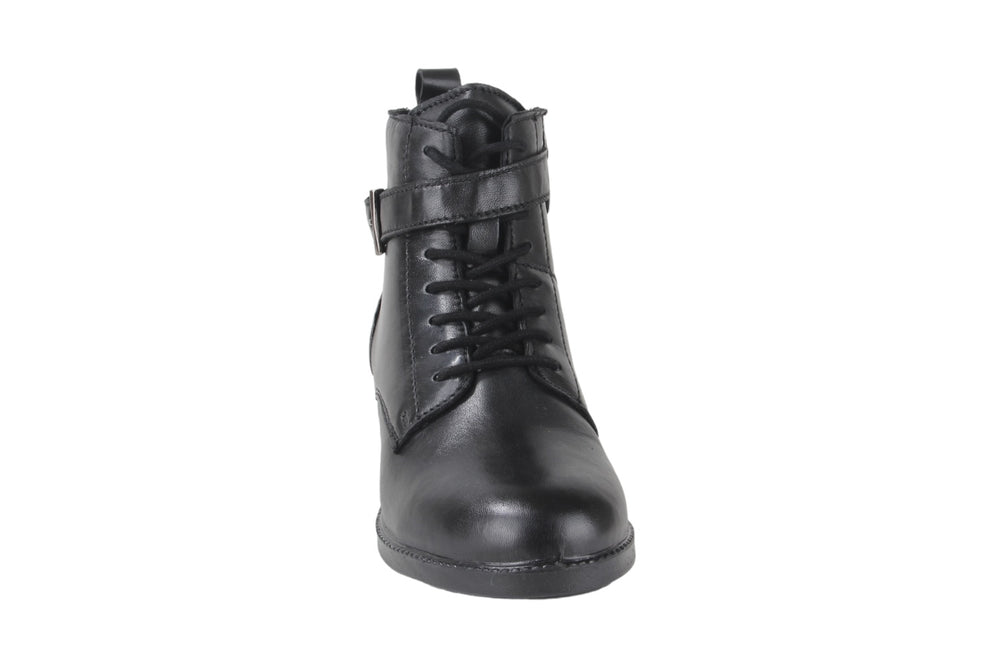 Enkellaarzen Zwart - Giulia Nero - 2510001-000