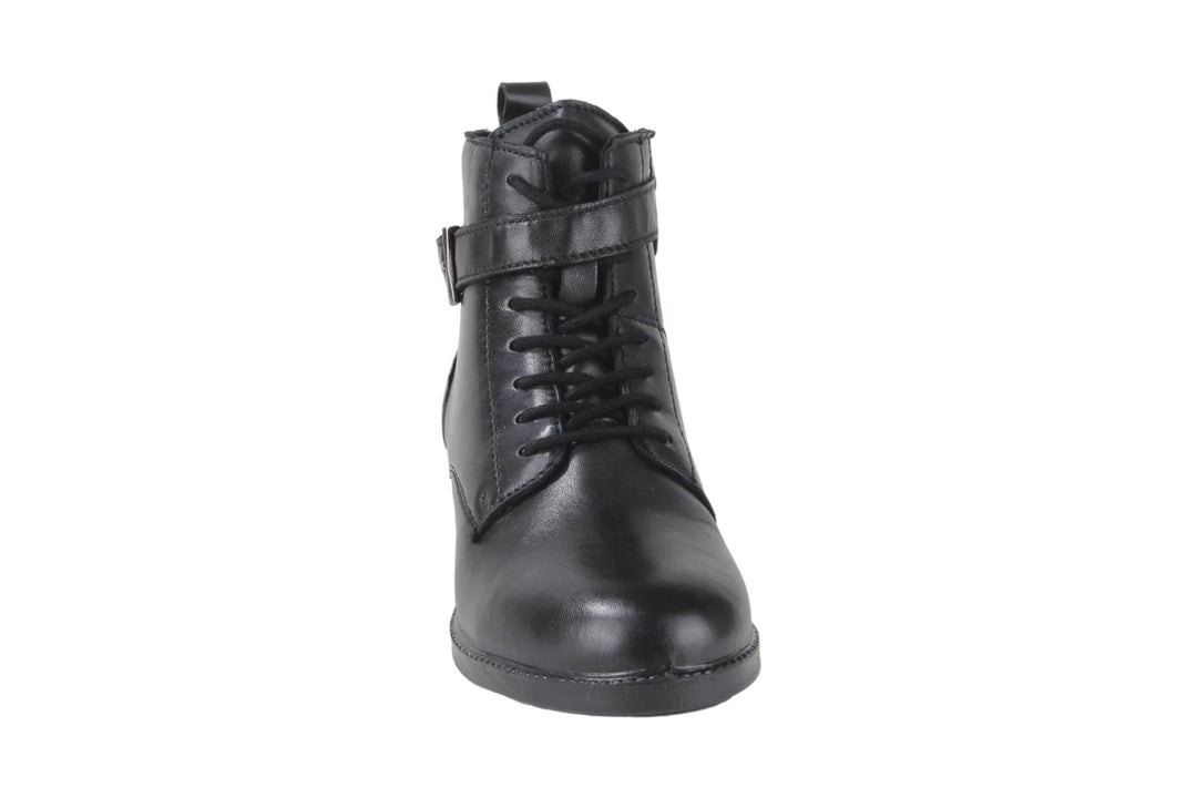 Enkellaarzen Zwart - Giulia Nero - 2510001-000