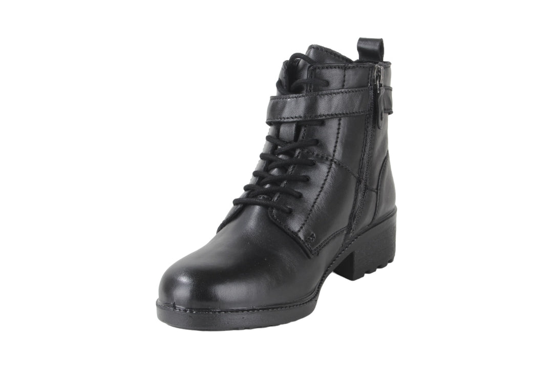 Enkellaarzen Zwart - Giulia Nero - 2510001-000