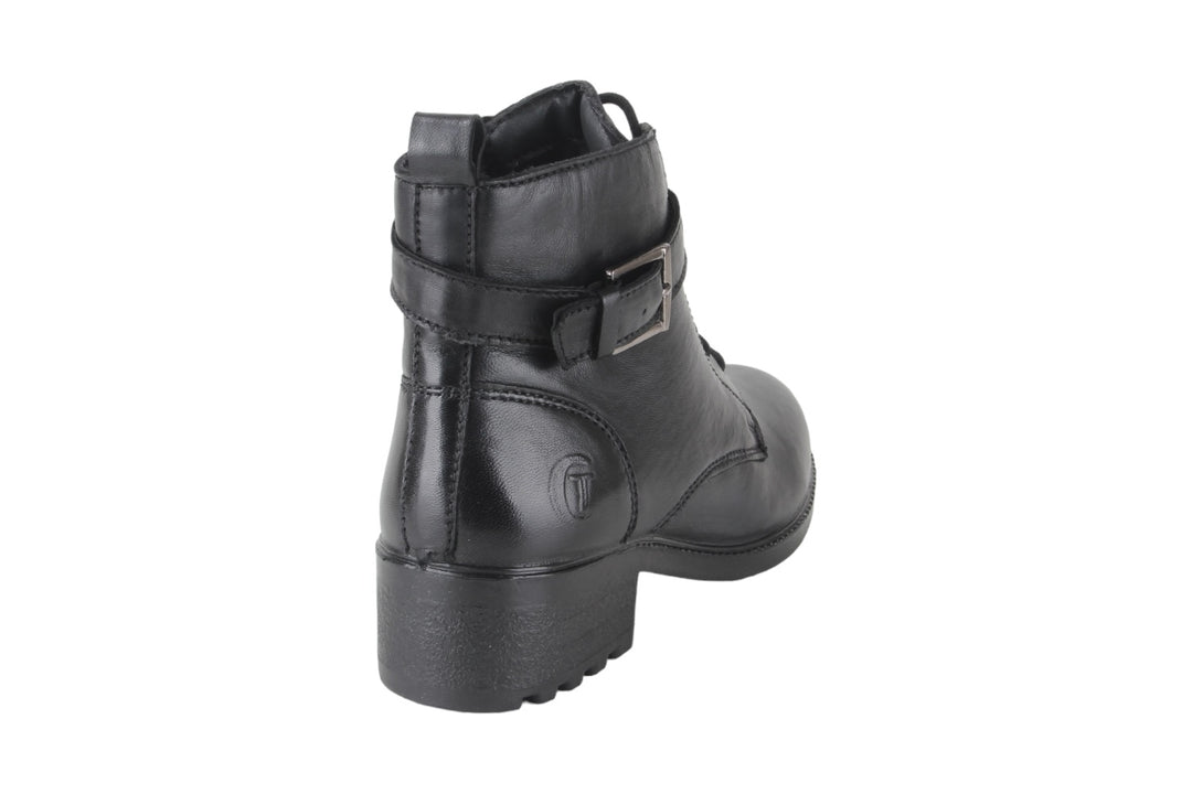 Enkellaarzen Zwart - Giulia Nero - 2510001-000