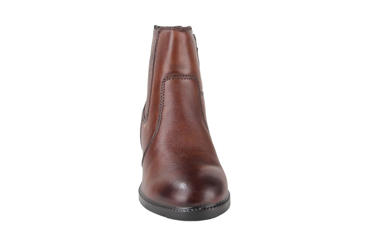 Enkellaarzen Cognac - Aurora Cuoio - 2530001-340
