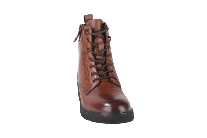 Enkellaarzen Cognac - Emma Cuoio - 2510002-340