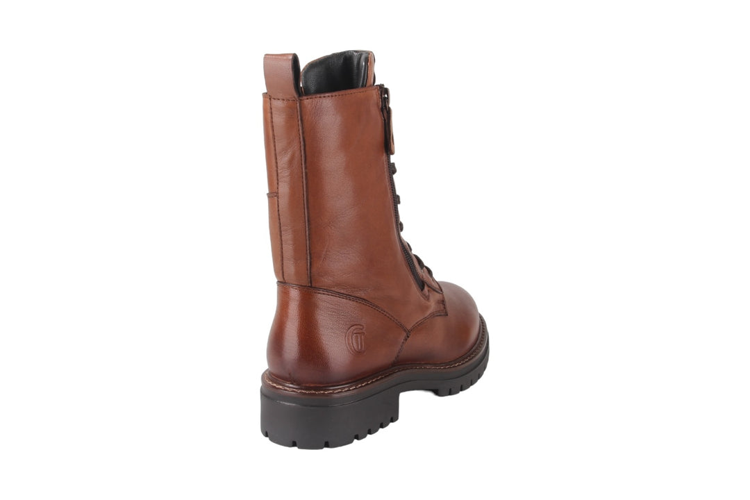 Enkellaarzen Cognac - Alice Cuoio - 2520003-340