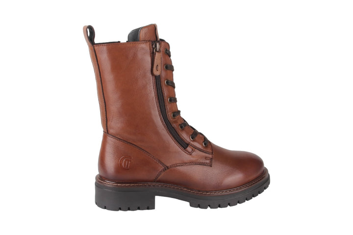 Enkellaarzen Cognac - Alice Cuoio - 2520003-340