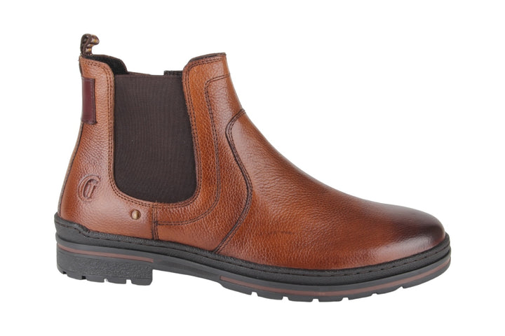 Enkellaarzen Cognac - Lorenzo Cuoio - 1540001-340
