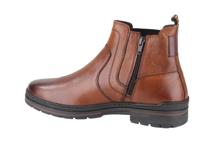 Enkellaarzen Cognac - Lorenzo Cuoio - 1540001-340