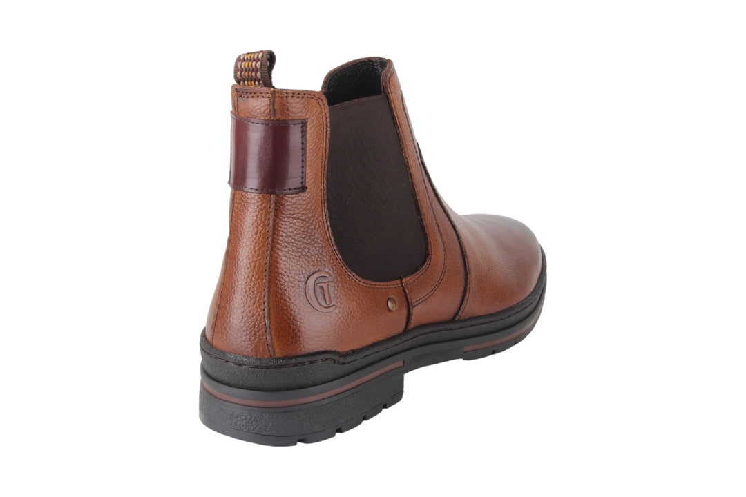 Enkellaarzen Cognac - Lorenzo Cuoio - 1540001-340