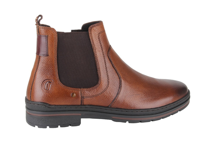 Enkellaarzen Cognac - Lorenzo Cuoio - 1540001-340