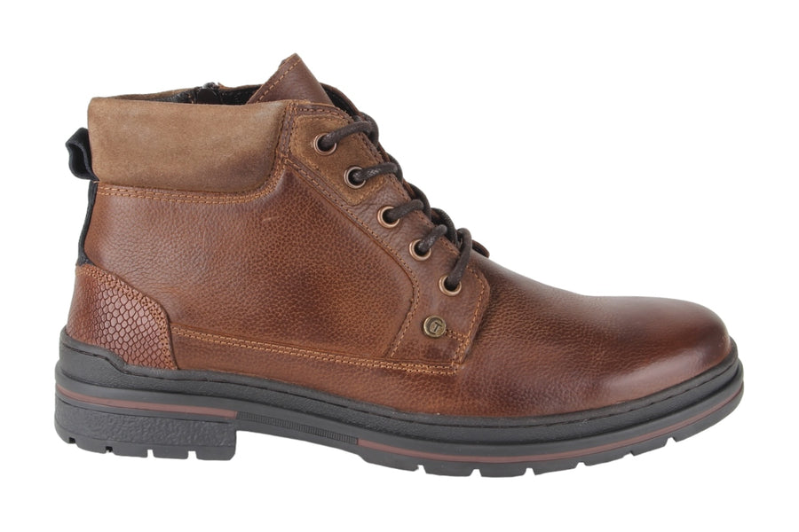 Enkellaarzen Bruin - Leonardo Tobacco - 1520001-300