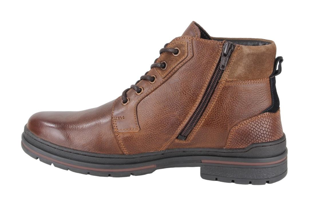 Enkellaarzen Bruin - Leonardo Tobacco - 1520001-300