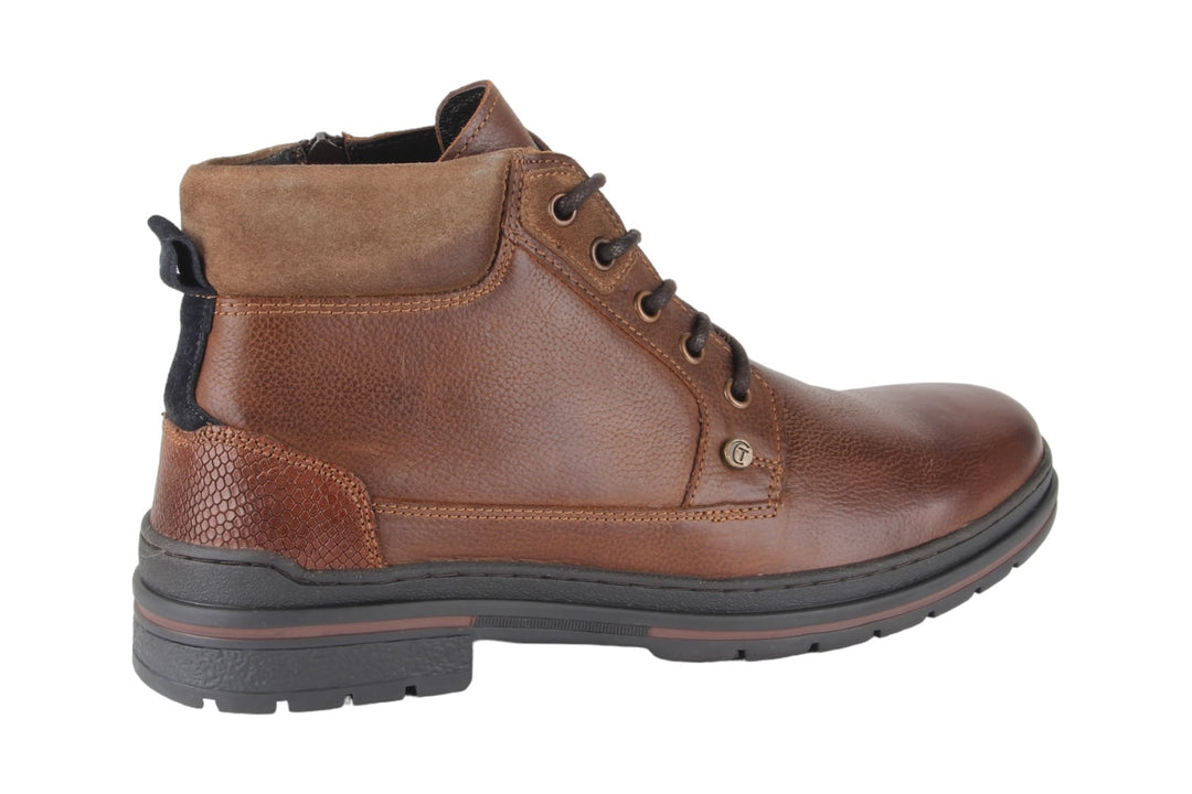 Enkellaarzen Bruin - Leonardo Tobacco - 1520001-300