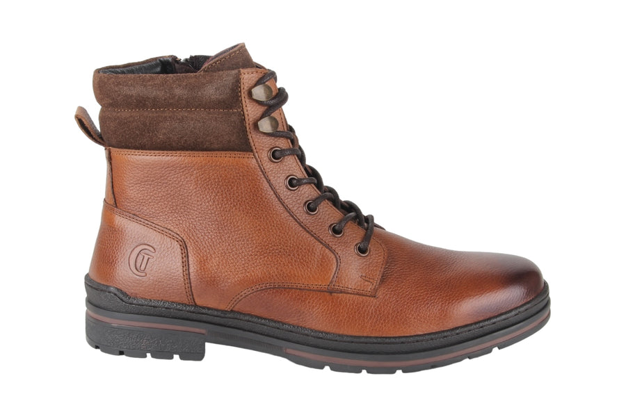 Enkellaarzen Cognac - Matteo Cuoio - 1520002-340