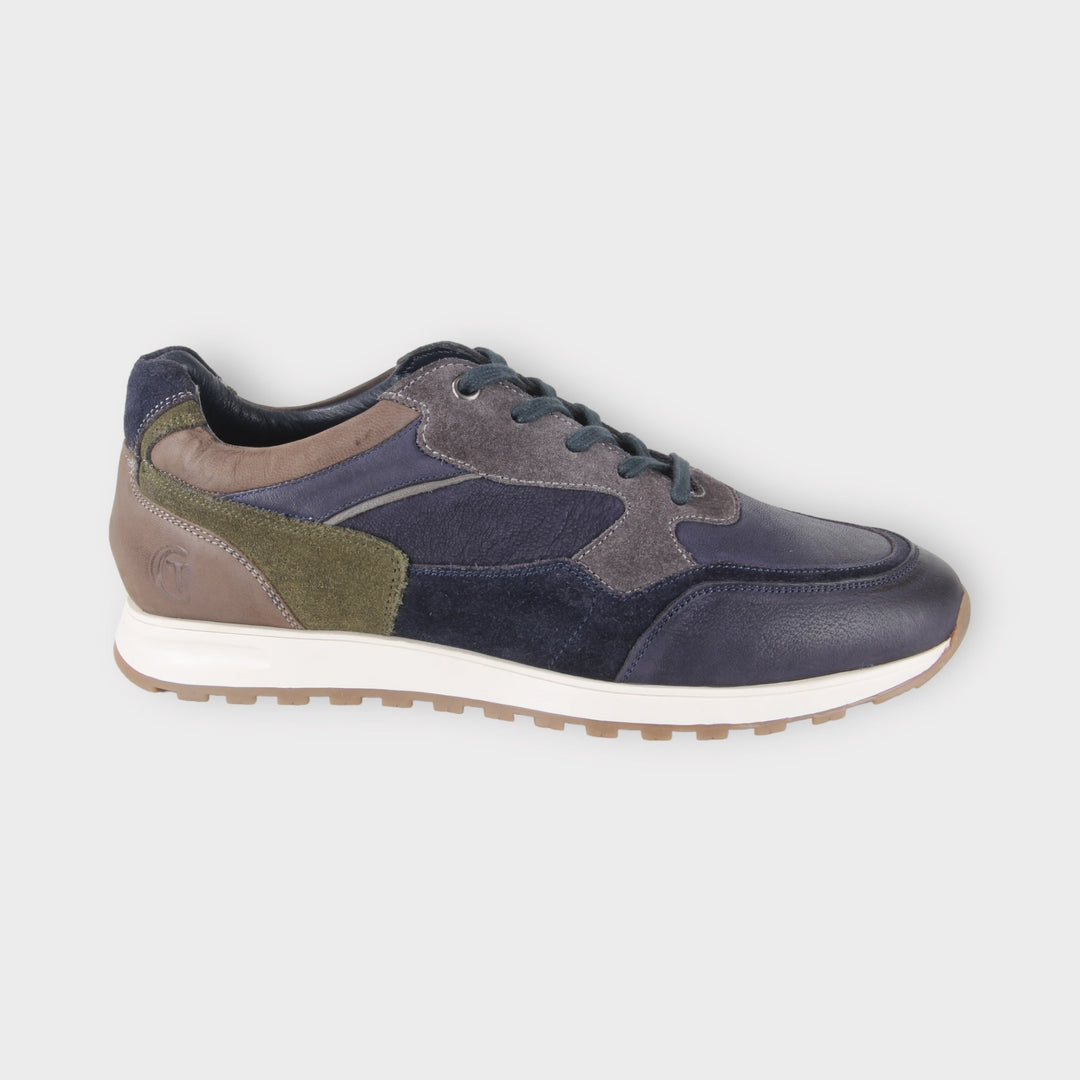 Ti Comos Sneaker Blauw combi - Michelangelo Blu-Grigio-Verde - 1360003-892