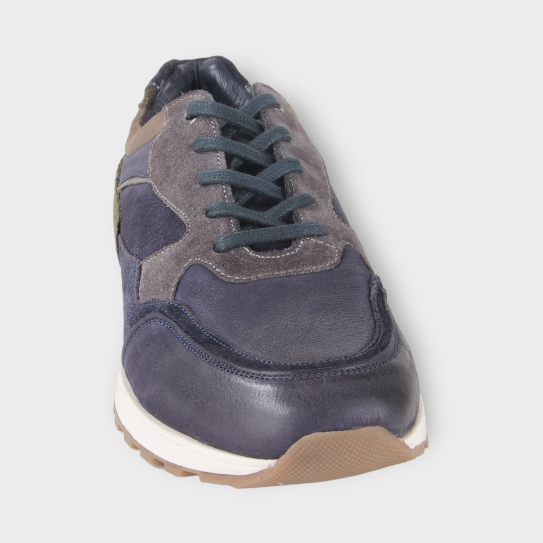 Ti Comos Sneaker Blauw combi - Michelangelo Blu-Grigio-Verde - 1360003-892