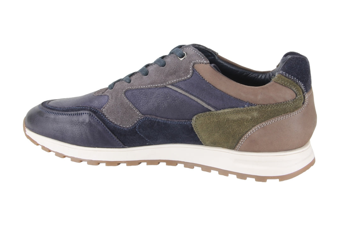 Sneakers Blauw combi - Michelangelo Blu-Grigio-Verde - 1360003-892