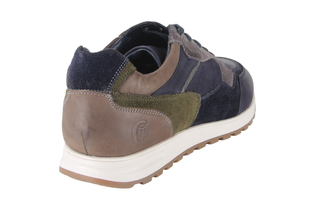 Sneakers Blauw combi - Michelangelo Blu-Grigio-Verde - 1360003-892