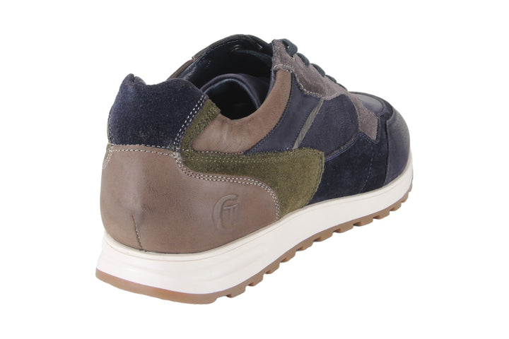 Sneakers Blauw combi - Michelangelo Blu-Grigio-Verde - 1360003-892
