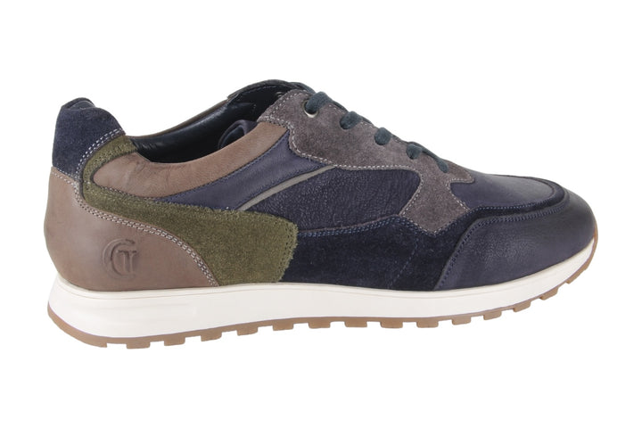 Sneakers Blauw combi - Michelangelo Blu-Grigio-Verde - 1360003-892