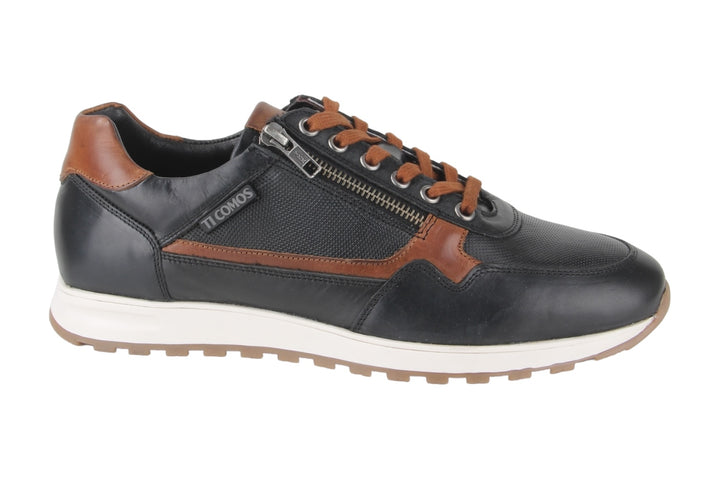 Sneakers Donkerblauw - Riccardo Blu Scuro-Cuoio - 1360002-830