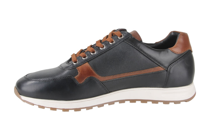 Sneakers Donkerblauw - Riccardo Blu Scuro-Cuoio - 1360002-830
