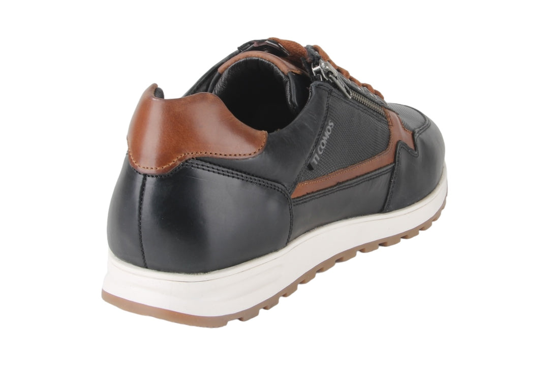 Sneakers Donkerblauw - Riccardo Blu Scuro-Cuoio - 1360002-830