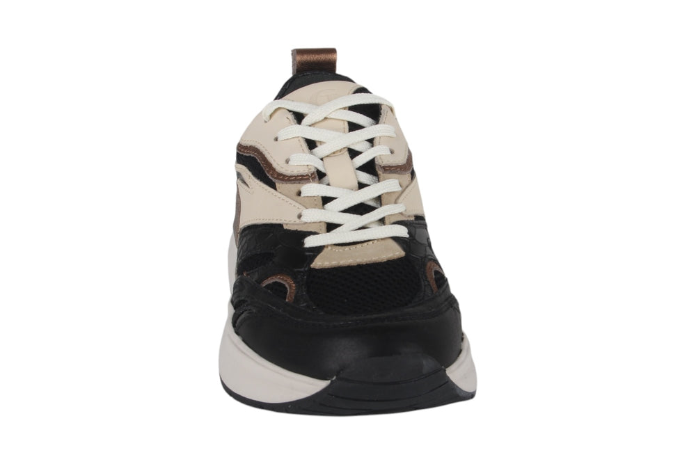 Sneakers Zwart combi - Elena Nero / Beige - 2360004-090