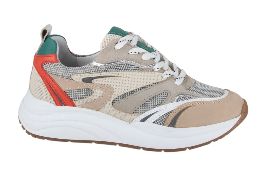 Sneakers Beige combi - Elena Sabbia Combi - 2360004-490