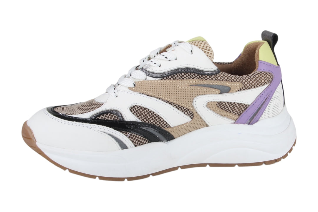 Sneakers Wit combi - Elena Bianco Combi - 2360004-190