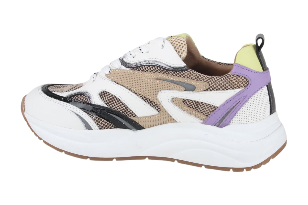 Sneakers Wit combi - Elena Bianco Combi - 2360004-190