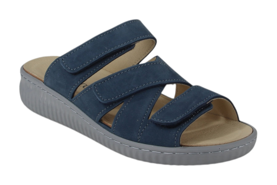 Slippers Middelblauw - Barbara Azzurro - 2710001-822