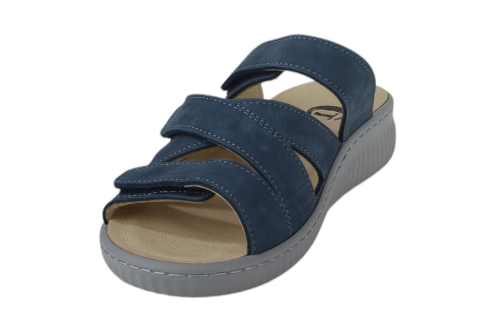 Slippers Middelblauw - Barbara Azzurro - 2710001-822