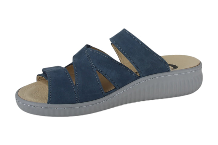 Slippers Middelblauw - Barbara Azzurro - 2710001-822