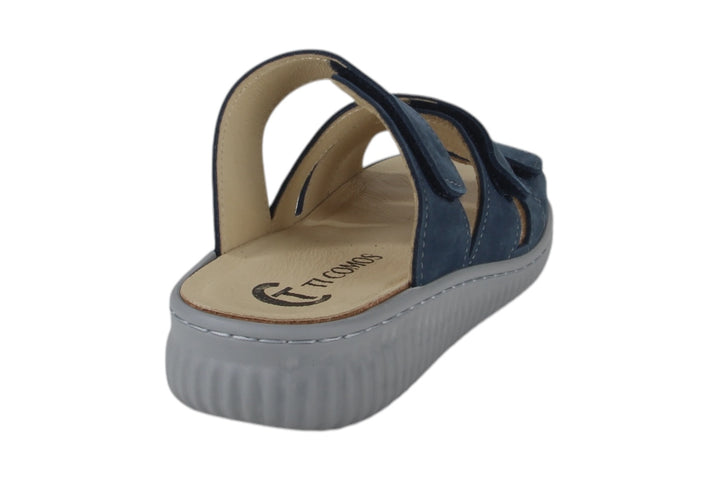 Slippers Middelblauw - Barbara Azzurro - 2710001-822