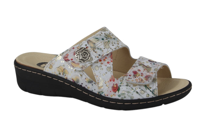 Slippers Wit combi - Camilla Oro - 2710002-920