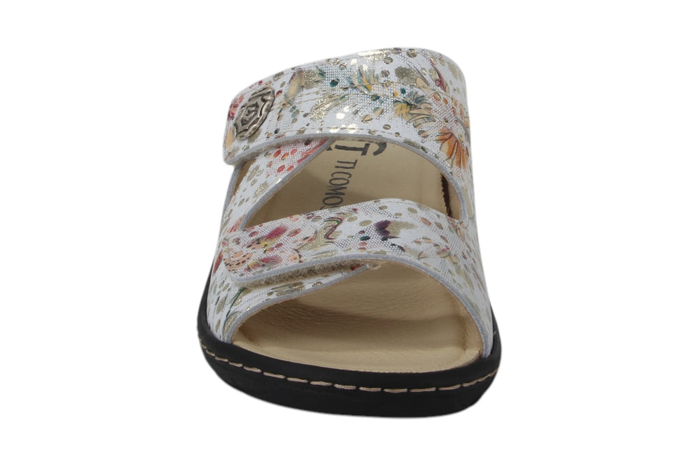 Slippers Wit combi - Camilla Oro - 2710002-920