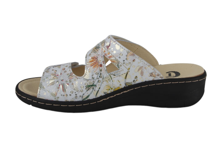 Slippers Wit combi - Camilla Oro - 2710002-920
