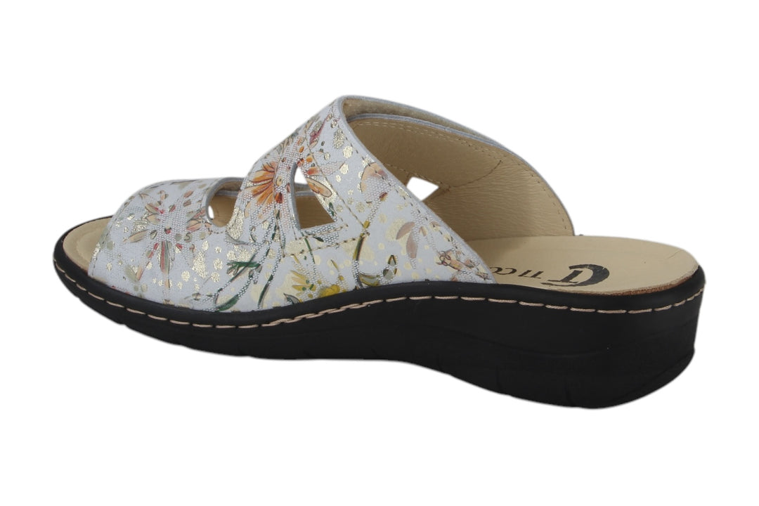 Slippers Wit combi - Camilla Oro - 2710002-920