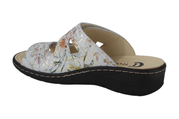 Slippers Wit combi - Camilla Oro - 2710002-920