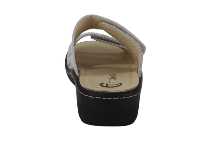 Slippers Wit combi - Camilla Oro - 2710002-920