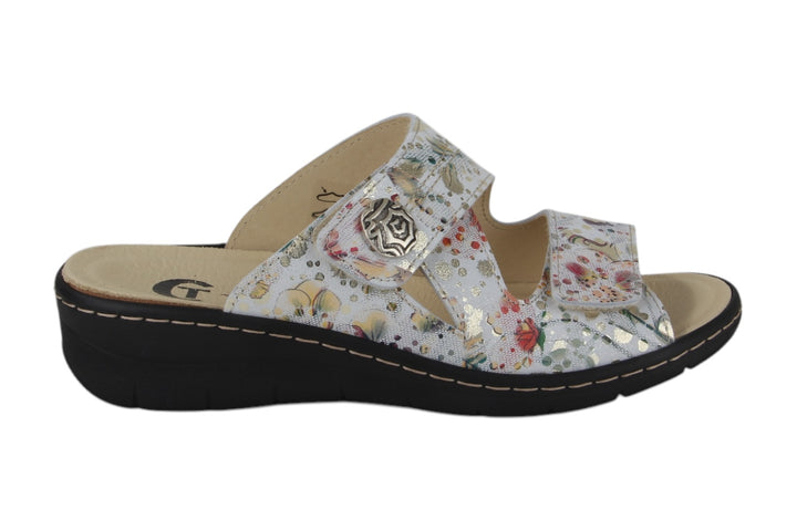 Slippers Wit combi - Camilla Oro - 2710002-920