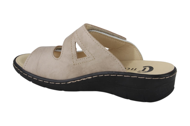 Slippers Taupe combi - Camilla Tortora - 2710002-450